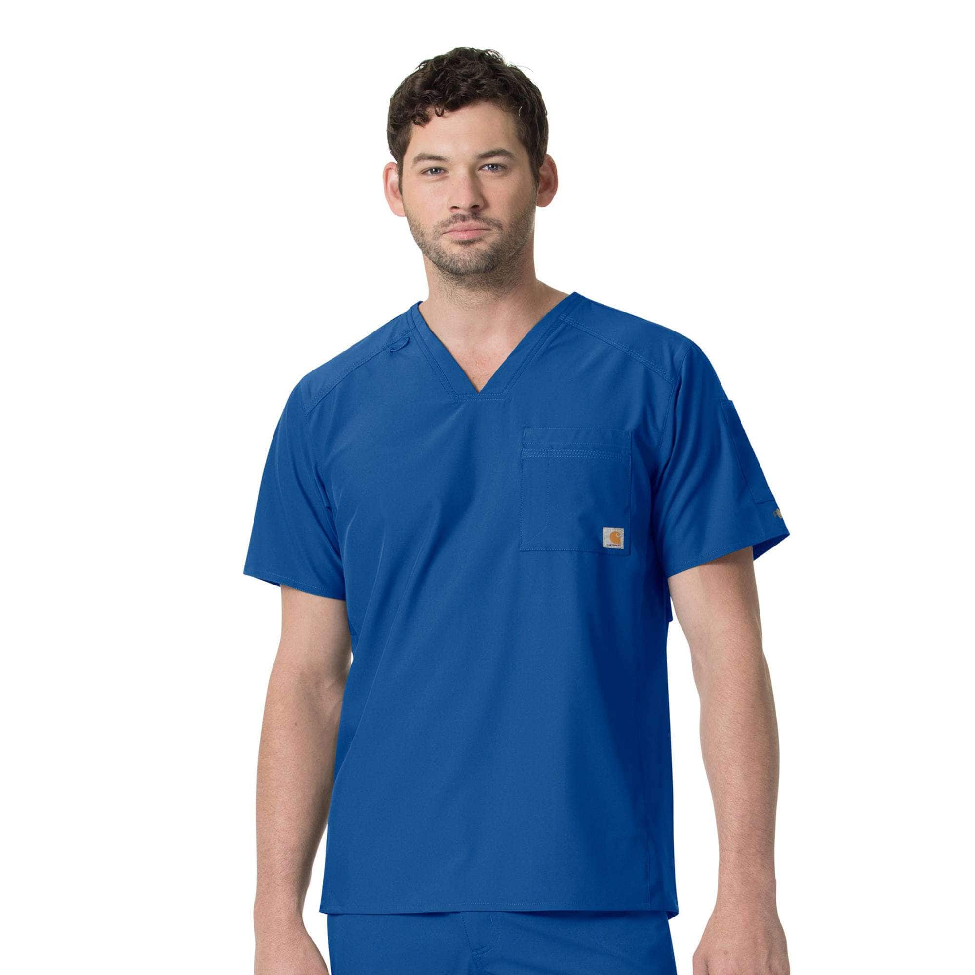Additional thumbnail 1 of Force Liberty Twill Chest Pocket Scrub Top
