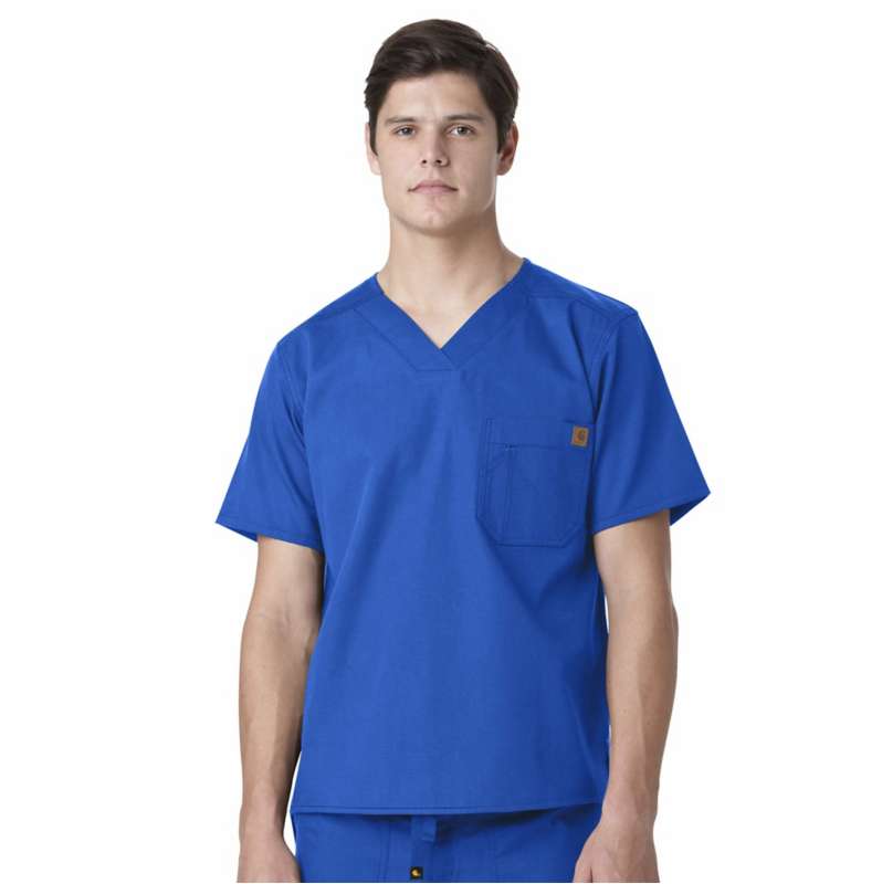 Carhartt  Royal Ripstop Utility Scrub Top