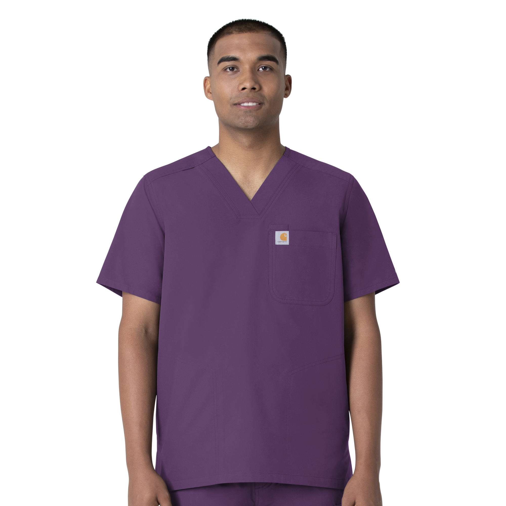 Additional thumbnail 1 of Force Essentials V-Neck Shirttail Scrub Top