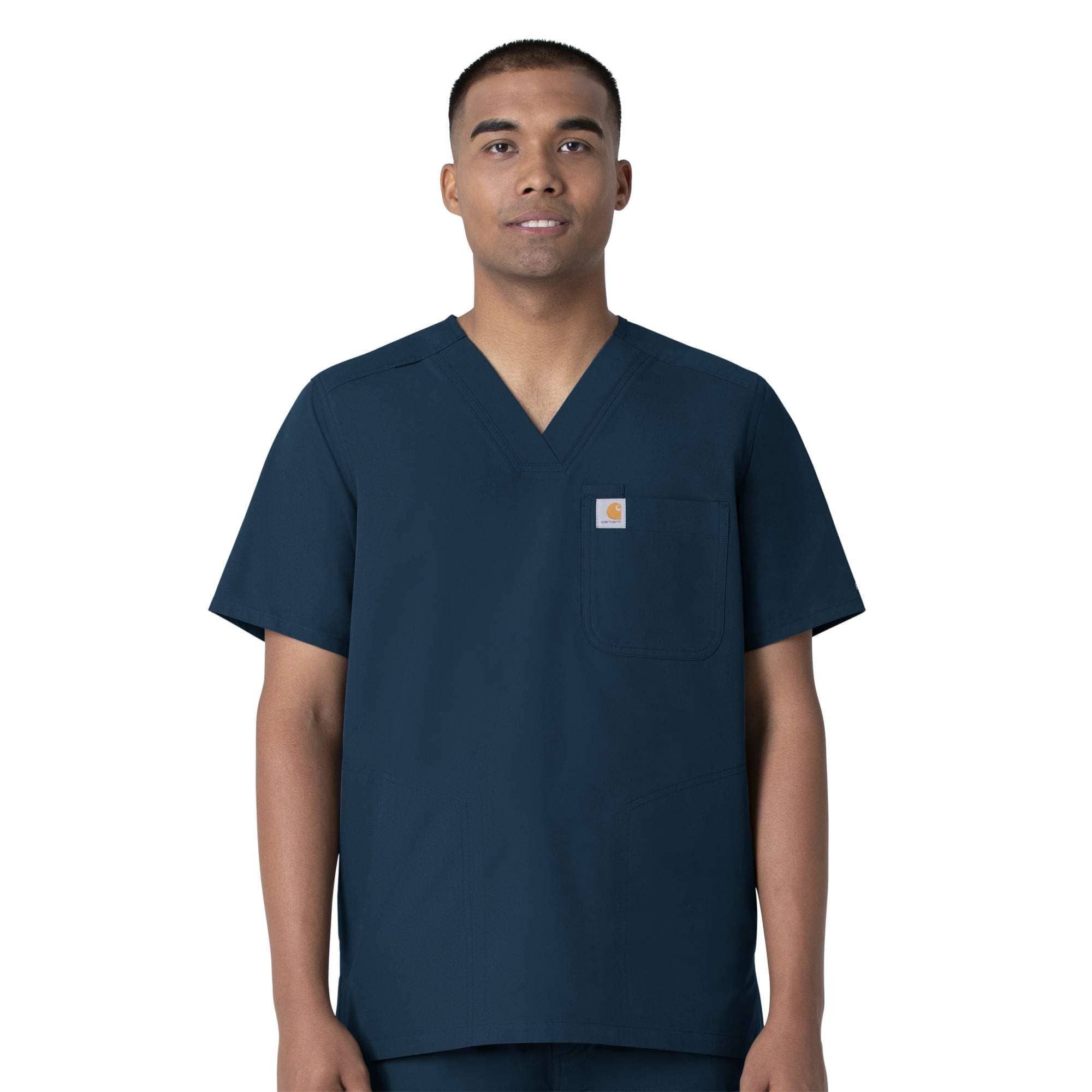 Additional thumbnail 1 of Force Essentials V-Neck Shirttail Scrub Top