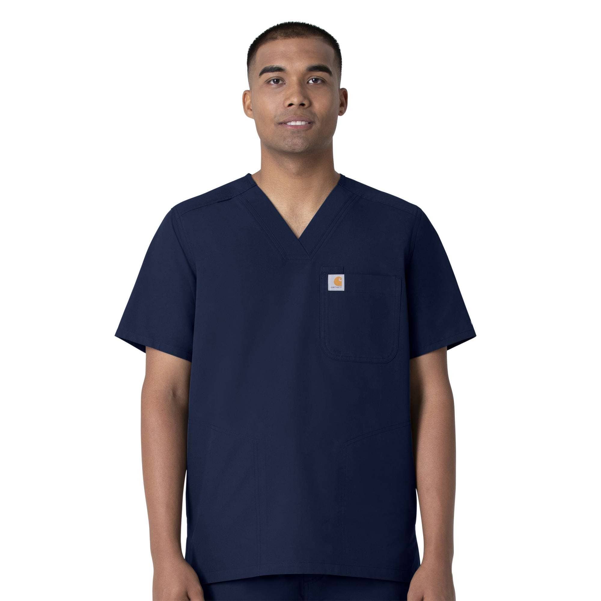 Additional thumbnail 1 of Force Essentials V-Neck Shirttail Scrub Top