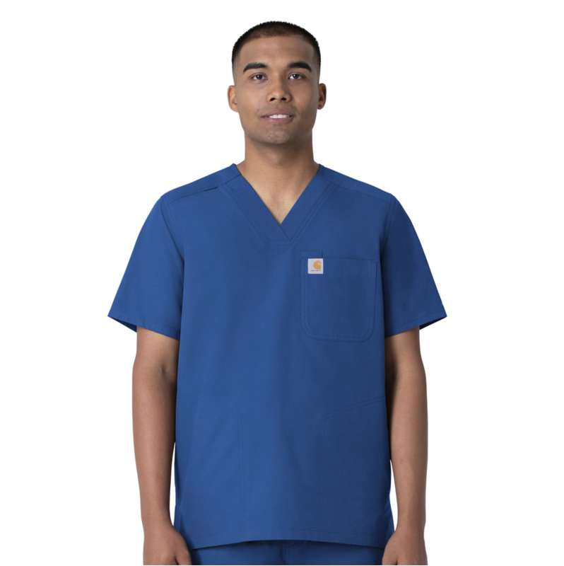 Carhartt  Royal Force Essentials V-Neck Shirttail Scrub Top