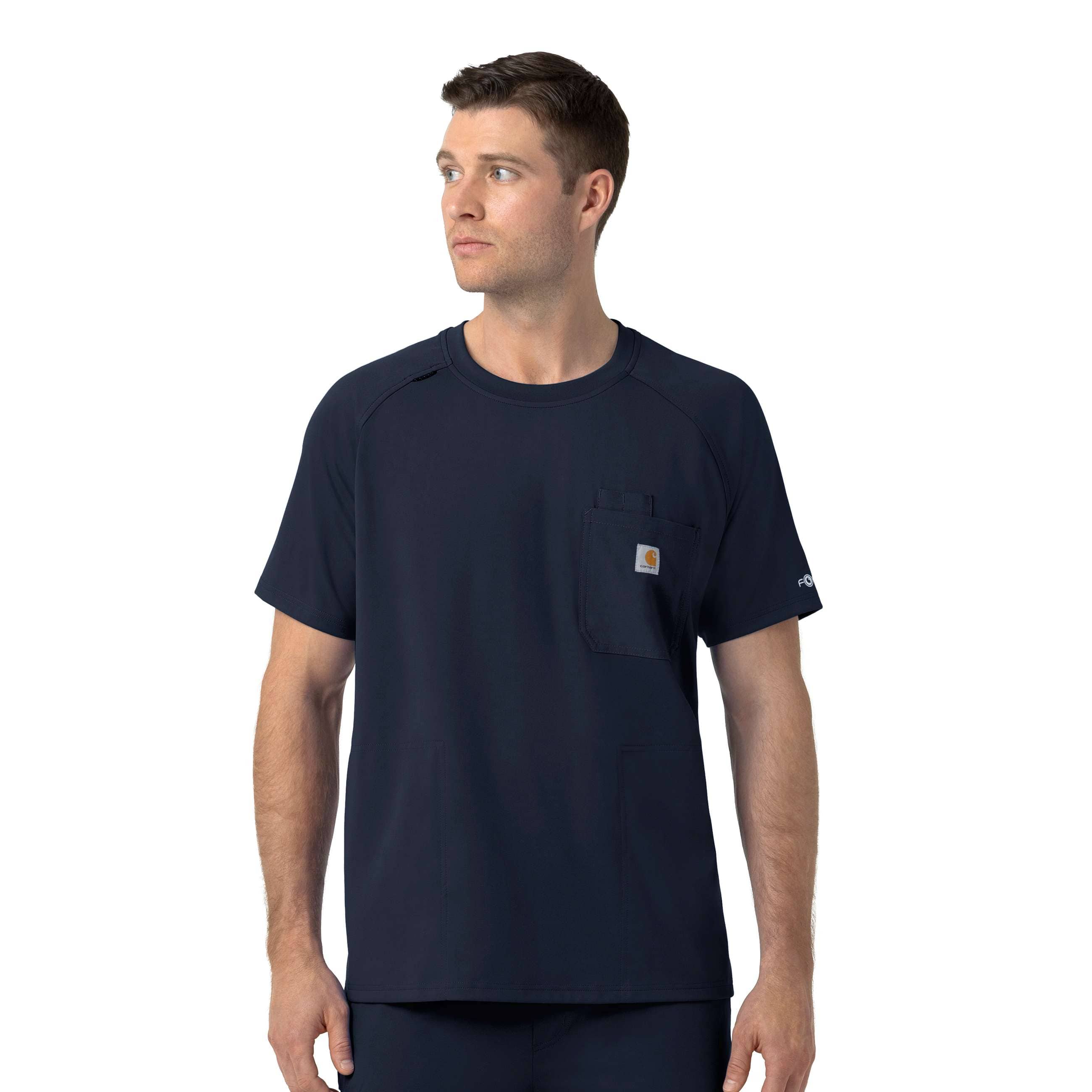 Additional thumbnail 1 of Force Cross-Flex Knit Crew Neck Scrub Top
