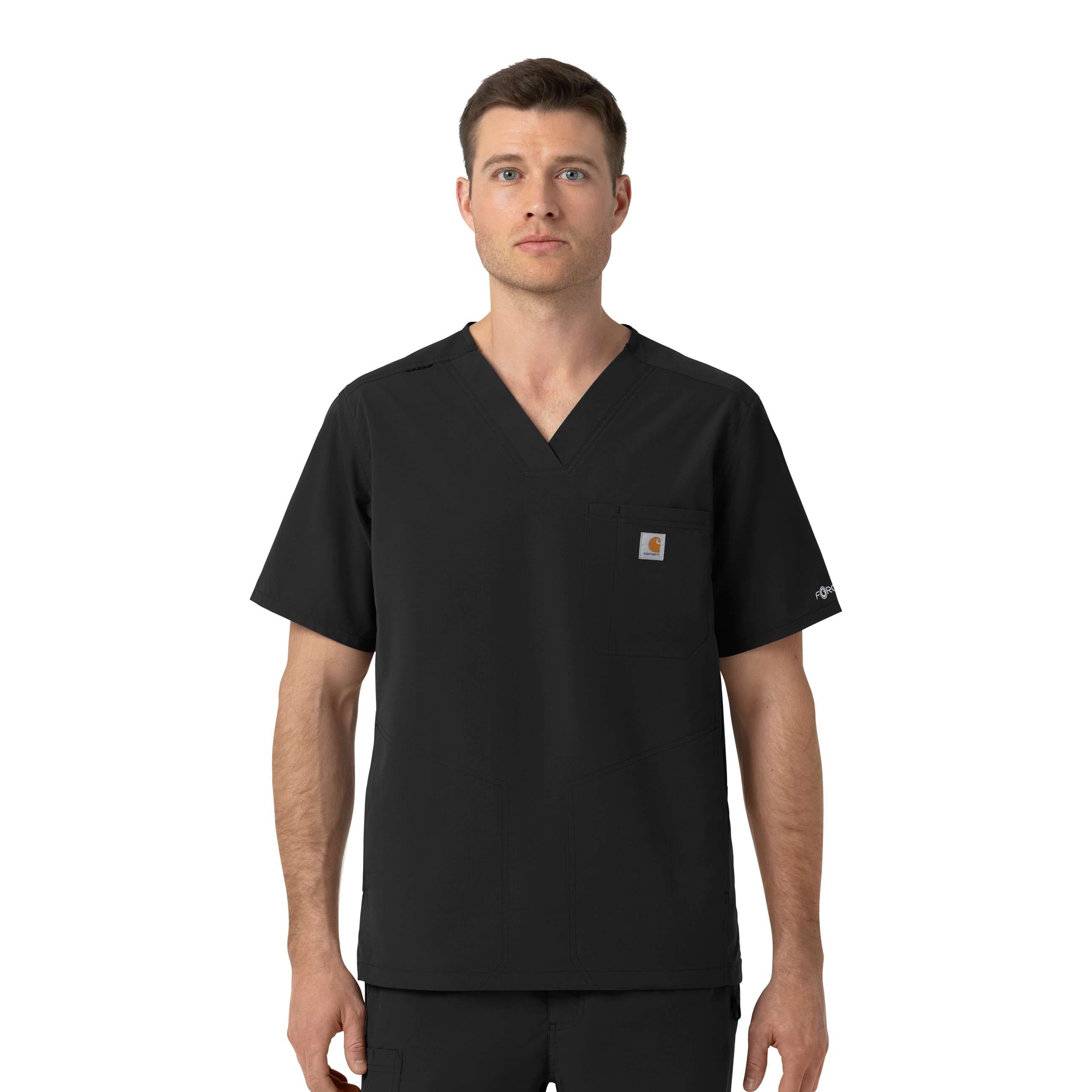 Additional thumbnail 1 of Rugged Flex FLD Ripstop V-Neck Scrub Top