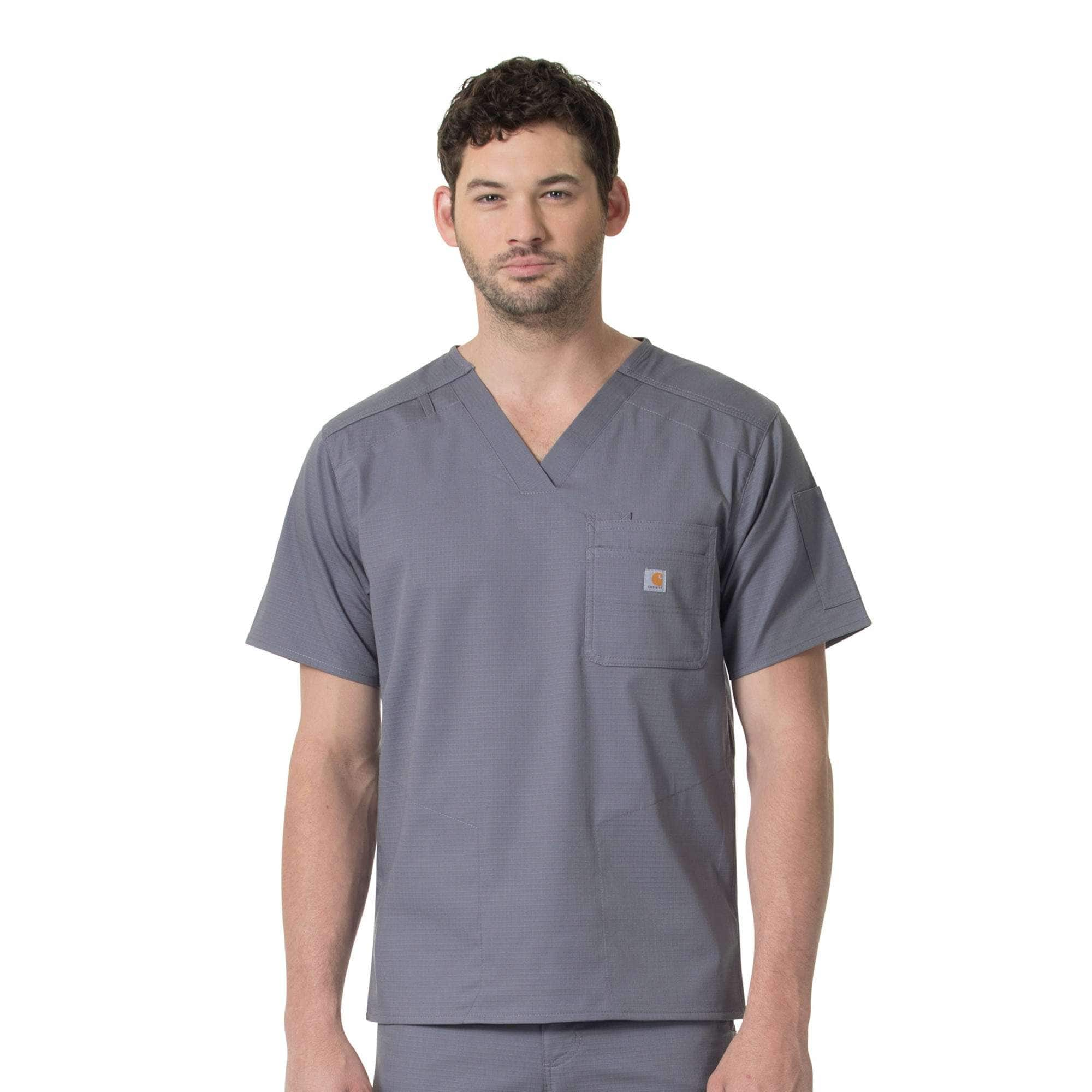 Additional thumbnail 1 of Rugged Flex® Ripstop Chest Pocket Scrub Top