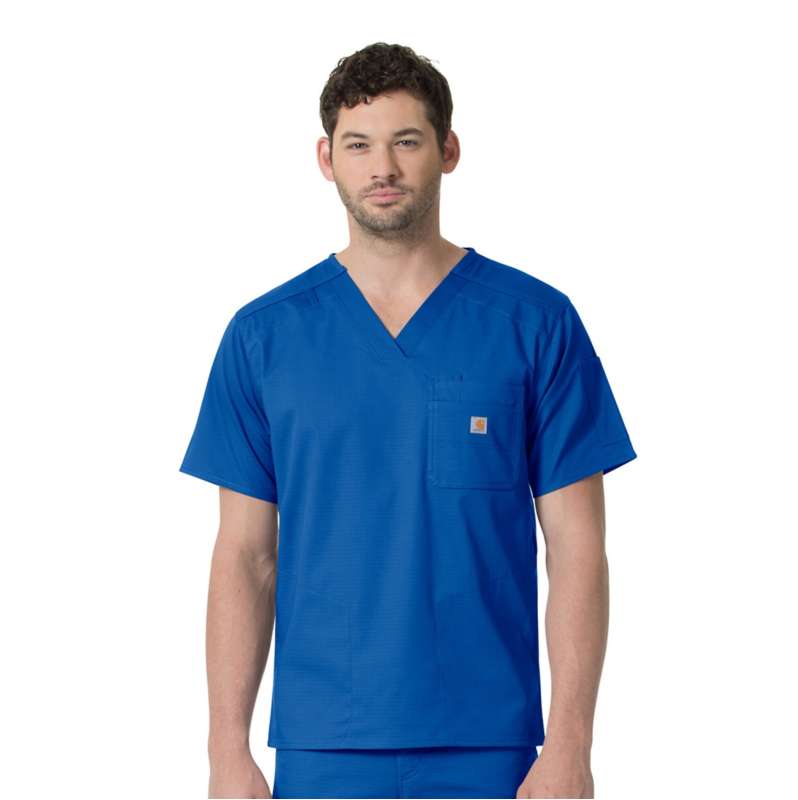 Carhartt  Royal Rugged Flex® Ripstop Chest Pocket Scrub Top