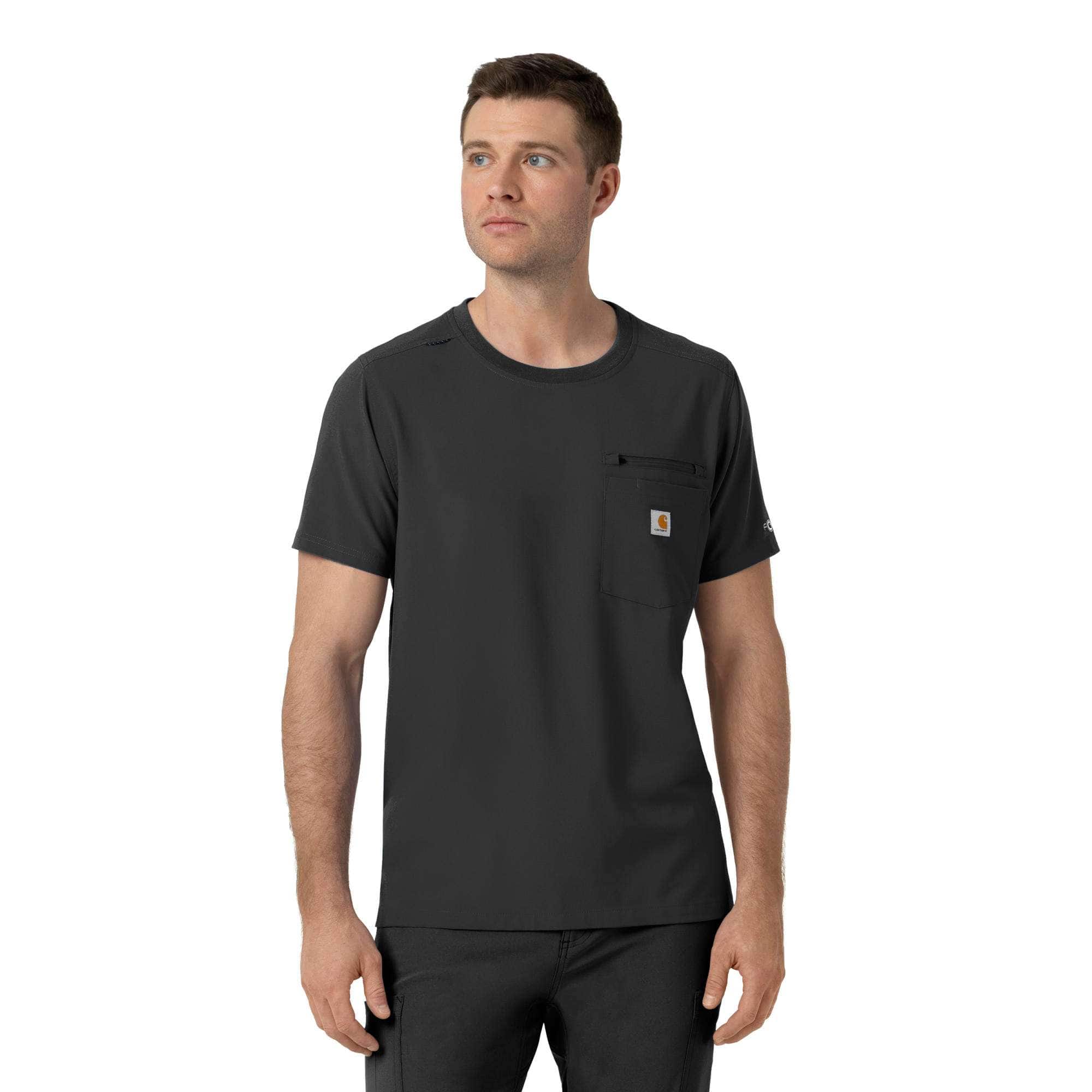 Additional thumbnail 1 of Force Cross-Flex Crew Neck Scrub Top