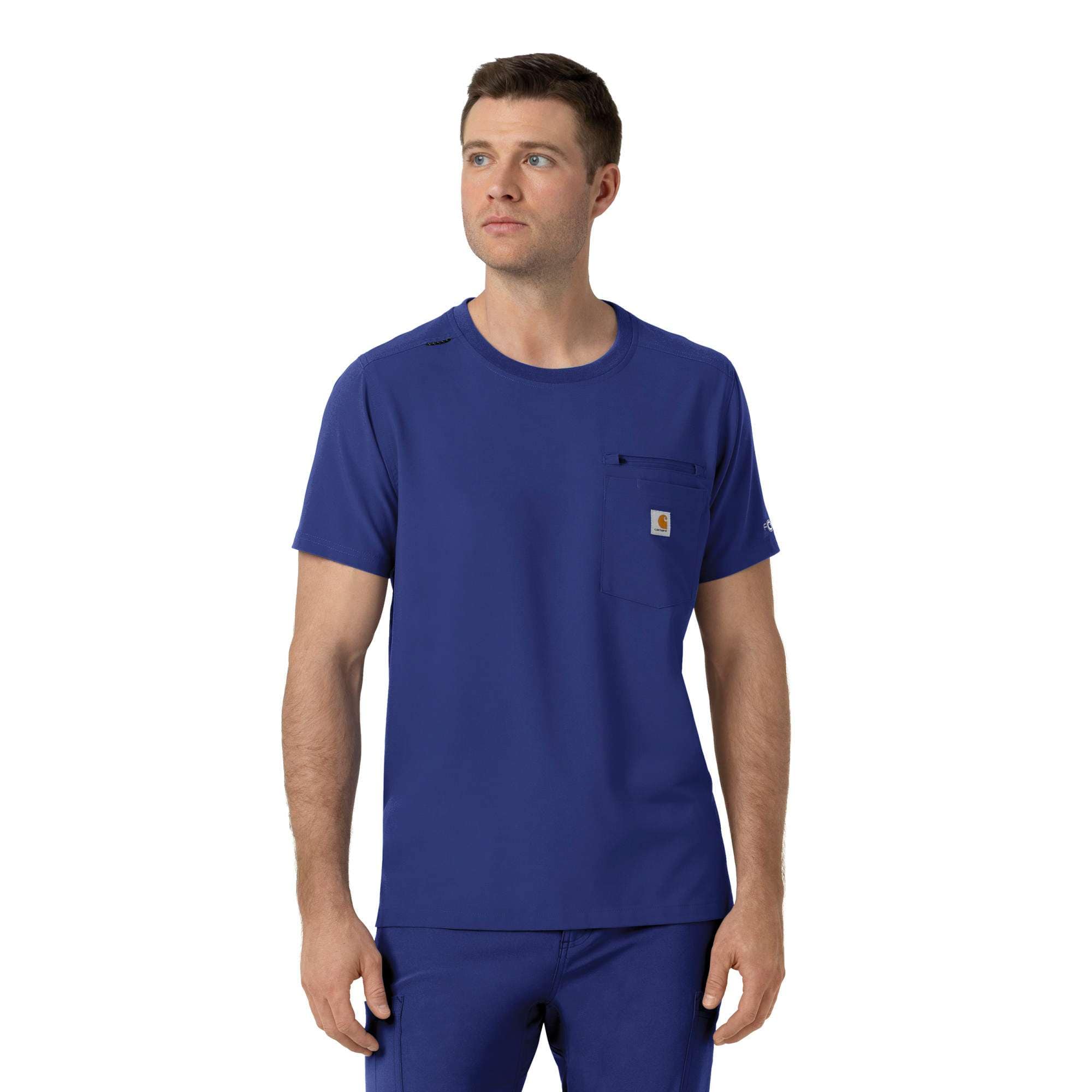 Additional thumbnail 1 of Force Cross-Flex Crew Neck Scrub Top