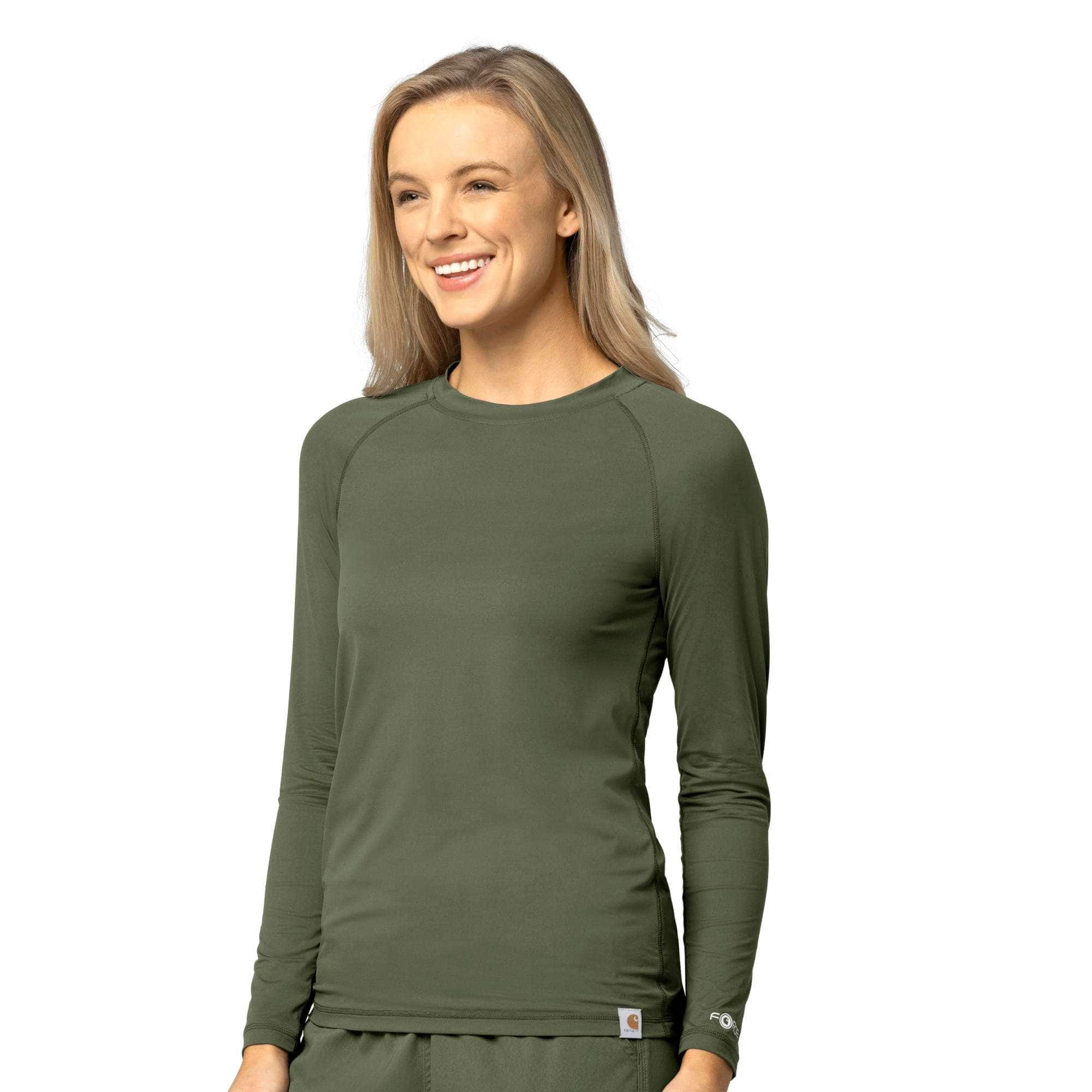 Additional thumbnail 1 of Women's Force Sub-Scrubs  Performance Long Sleeve Tee