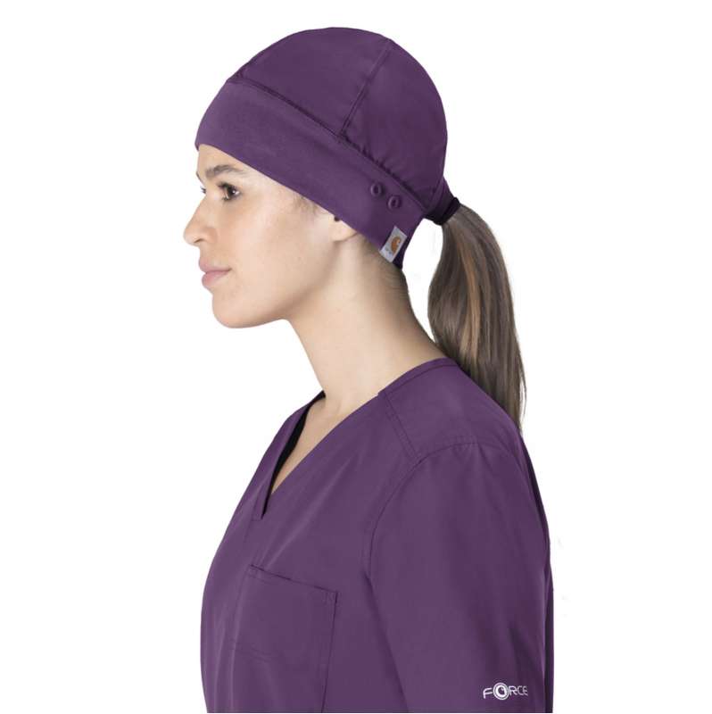 Carhartt  Purple Unisex Force Essentials  Beanie Scrub Cap