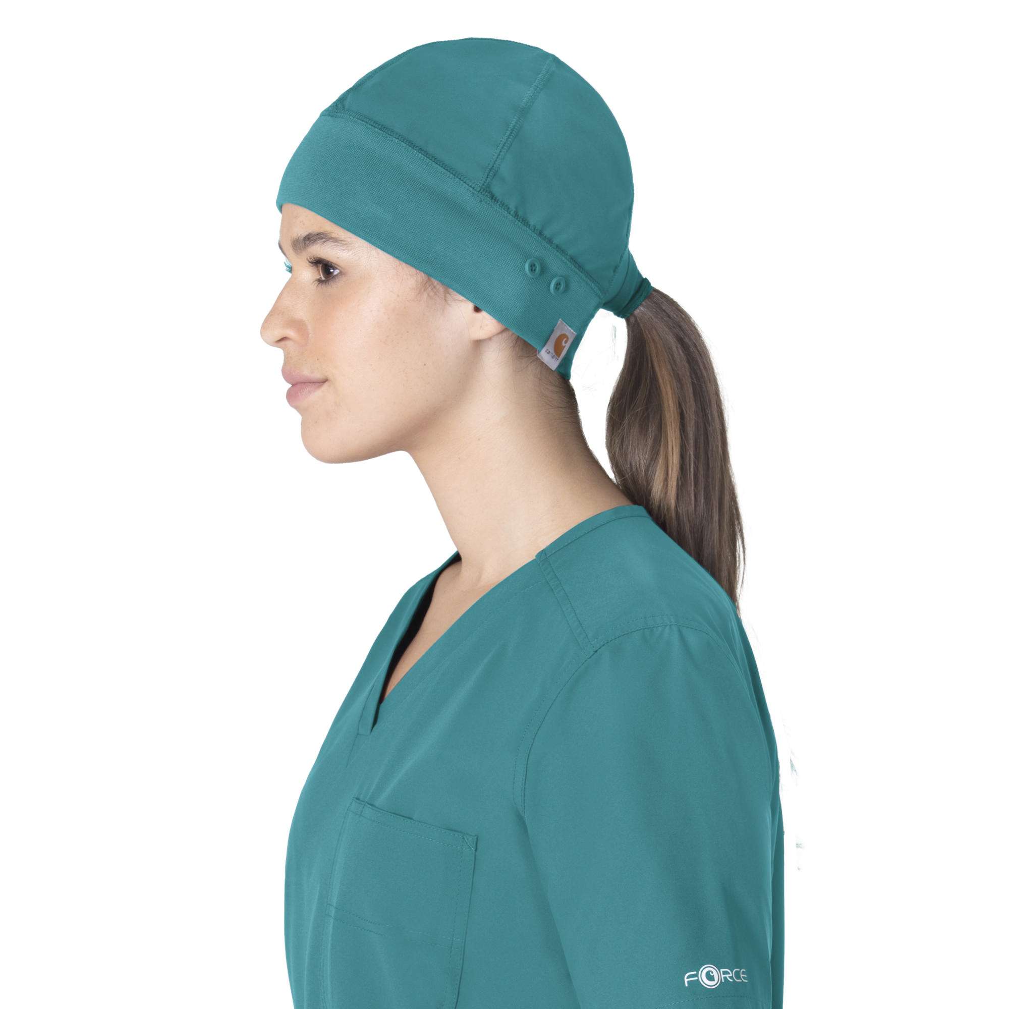 Additional thumbnail 1 of Unisex Force Essentials  Beanie Scrub Cap