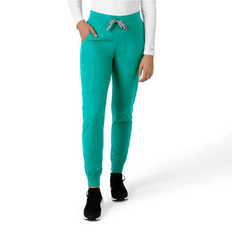 Carhartt  Teal Blue Women's Force Essentials  Jogger Scrub Pant