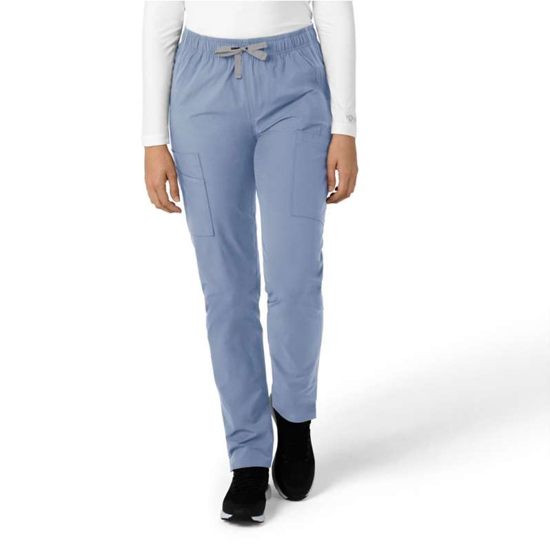 Carhartt  Ceil Blue Women's Force Essentials Straight Leg Scrub Pant
