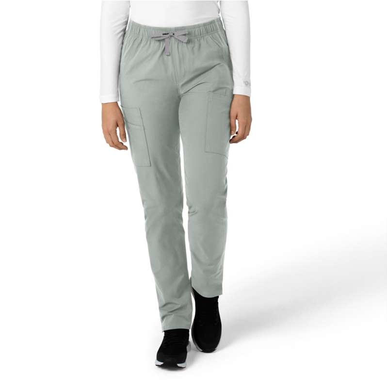 Carhartt  Light Grey Women's Straight Leg Scrub Pant