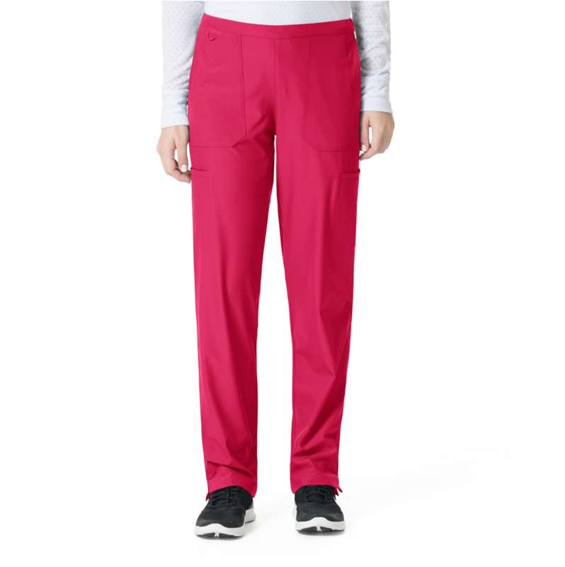 Carhartt  Bright Rose Women's Force Liberty Twill Straight Leg Scrub Pant