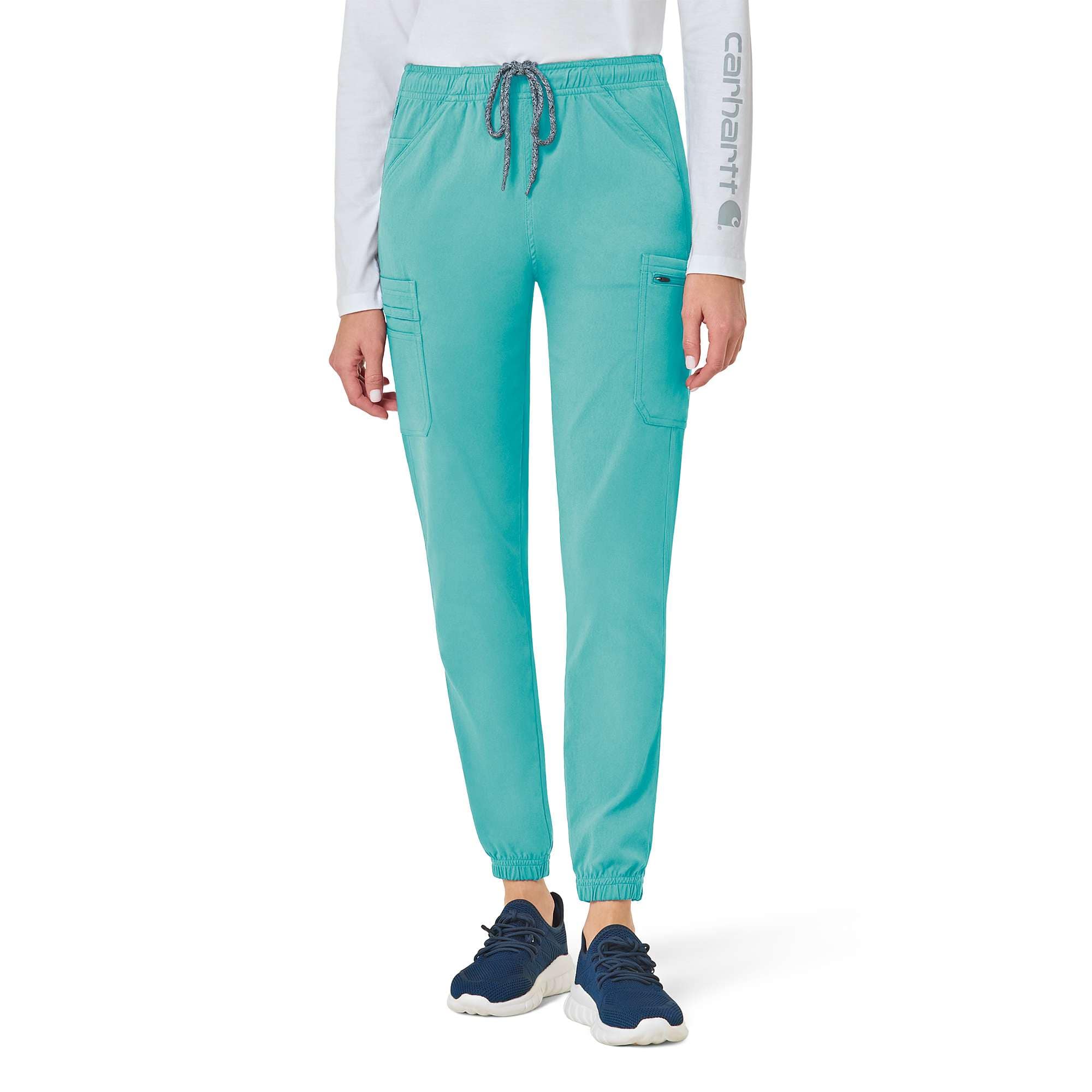 M MAROAUT Cargo Pants for Women Joggers with Pockets Lightweight Hiking  Sweatpants Scrub Gray 