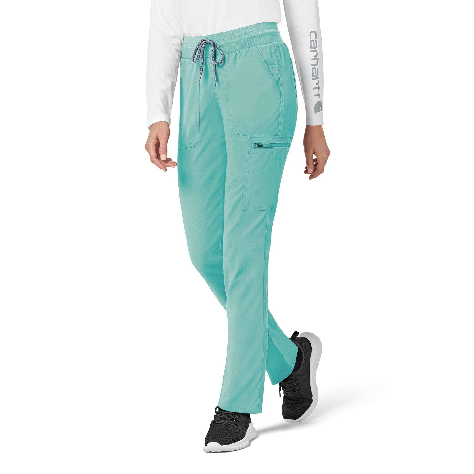 Rugged Flex Peak-Women's Cargo Jogger Scrub Pant - Carhartt – Work Fit  Scrubs