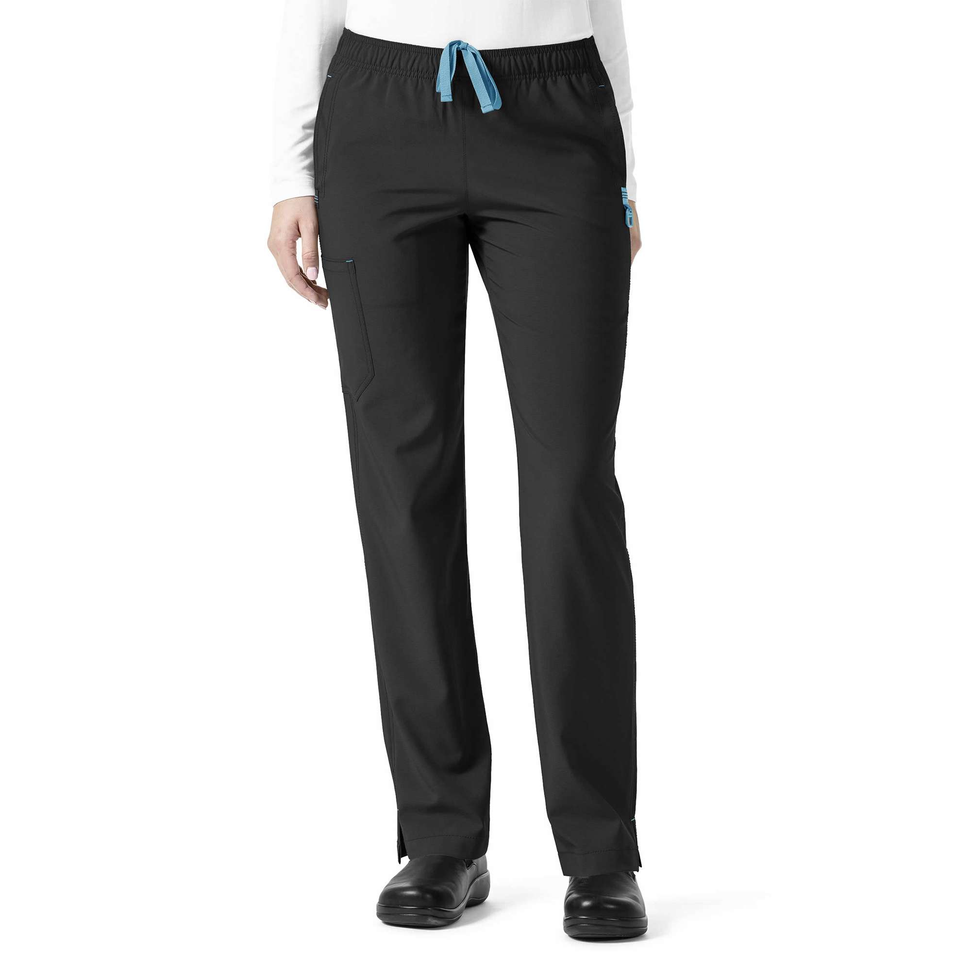 Additional thumbnail 1 of Women's Full Elastic Straight Leg Scrub Pant