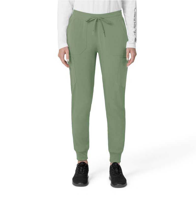 Carhartt  Green Slate Women's Force Cross-Flex  Cargo Jogger Scrub Pant