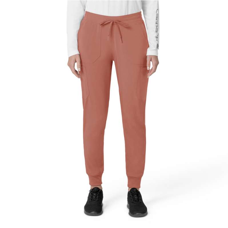 Carhartt  Rose Tint Women's Force Cross-Flex  Cargo Jogger Scrub Pant