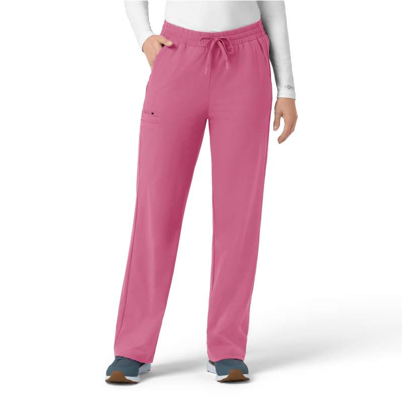 Carhartt  Electric Fuchsia Women's Force Cross-Flex Knit Boot Cut Scrub Pant