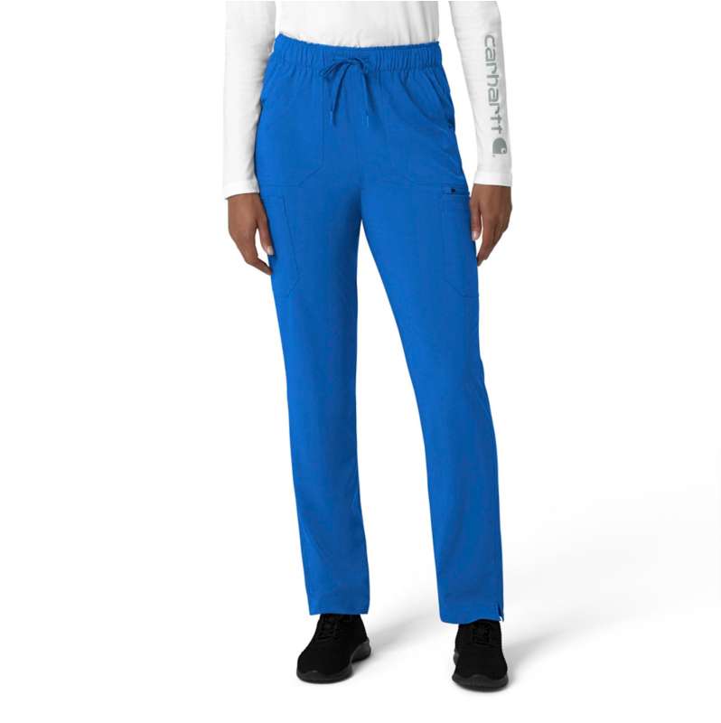 Carhartt  Royal Women's Force Cross-Flex  Straight Leg Cargo Scrub Pant