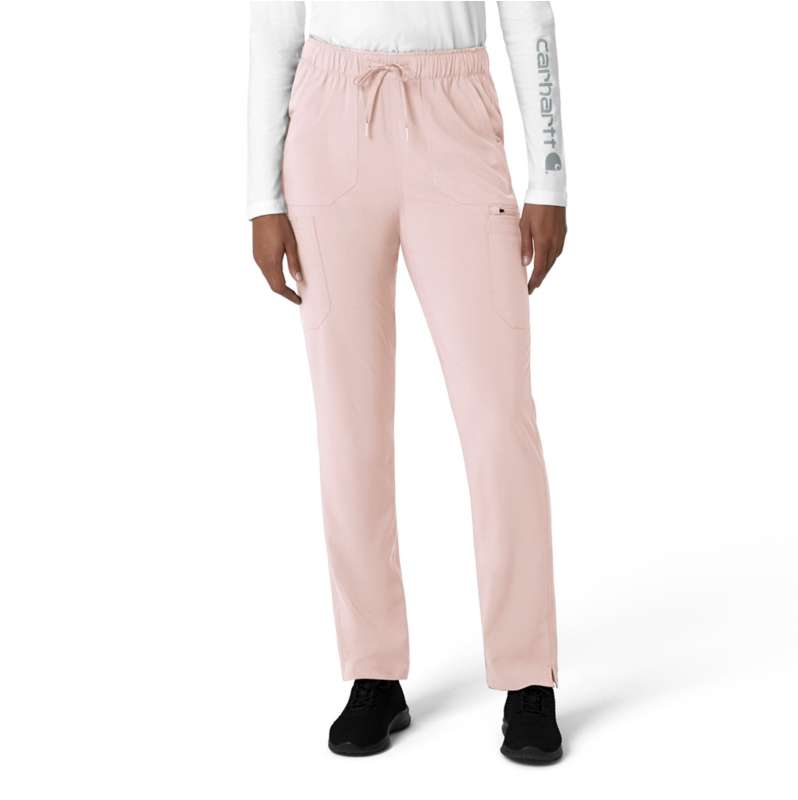 Carhartt  Faded Rose Women's Force Cross-Flex  Straight Leg Cargo Scrub Pant