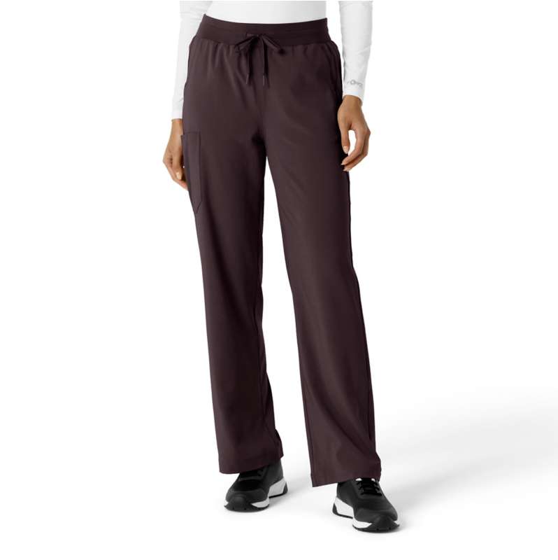 Carhartt  Dark Sepia Women's Force Cross-Flex Boot Cut Scrub Pant