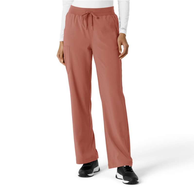 Carhartt  Rose Tint Women's Force Cross-Flex Boot Cut Scrub Pant