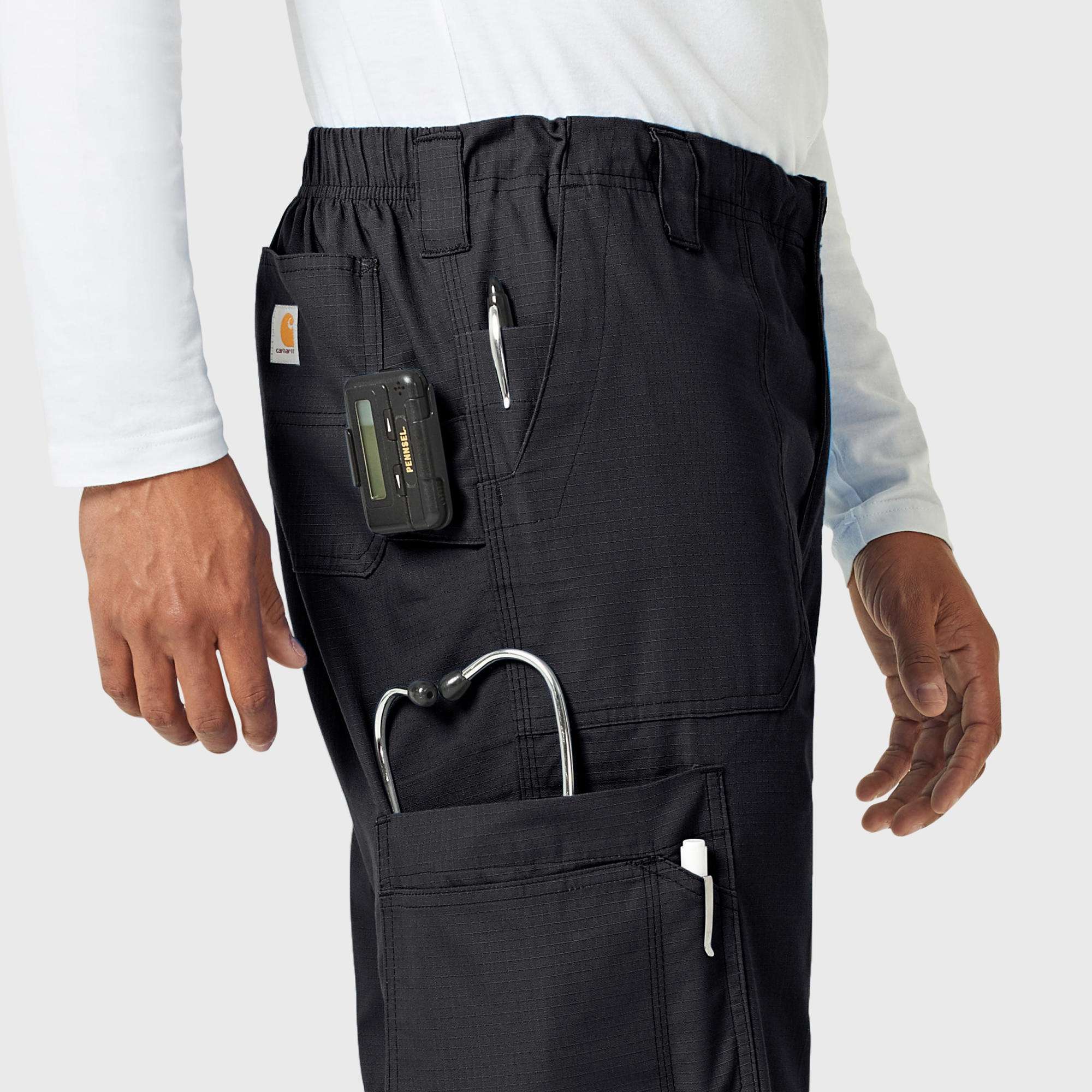 Ripstop Boot Cut 8-Pocket Cargo Scrub Pant