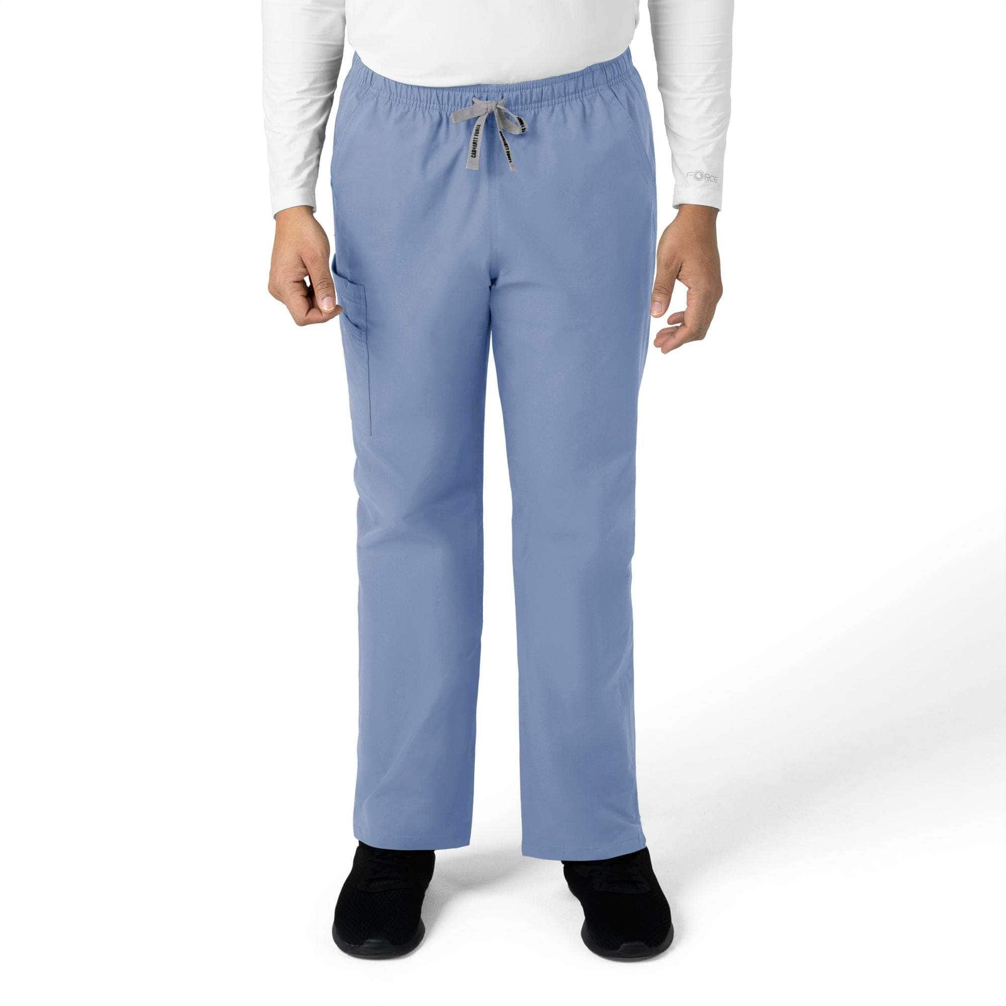 Additional thumbnail 1 of Unisex Force Essentials Elastic Waist Cargo Scrub Pant