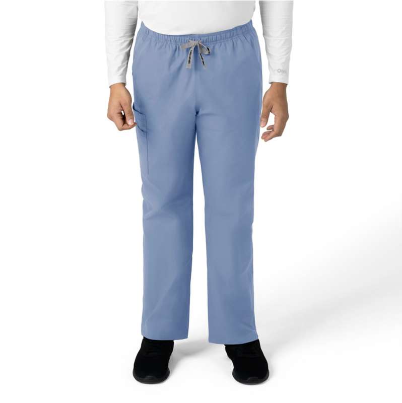 Carhartt  Ceil Blue Unisex Force Essentials Elastic Waist Cargo Scrub Pant