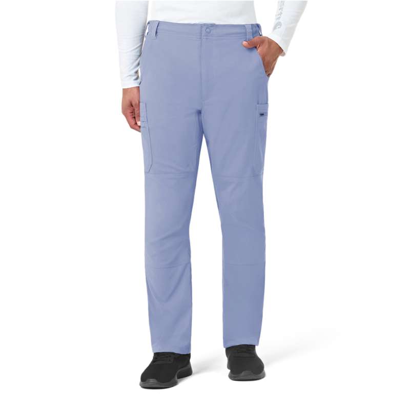 Carhartt  Ceil Blue Rugged Flex® Peak Straight Leg Cargo Scrub Pant