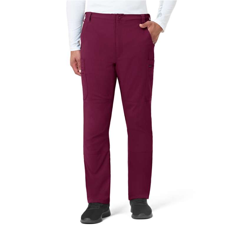 Carhartt  Wine Rugged Flex® Peak Straight Leg Cargo Scrub Pant