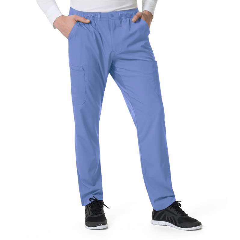 Carhartt  Ceil Blue Force Liberty Twill Straight Leg Scrub Pant