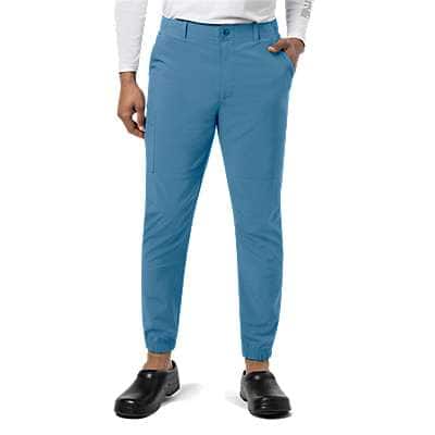 Carhartt Men's Azure Blue Carhartt Force® Cross-Flex Modern Fit Jogger Pant