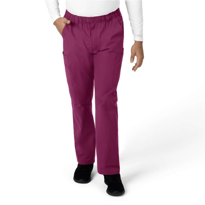 Carhartt  Wine Force Essentials Straight Leg Cargo Scrub Pant