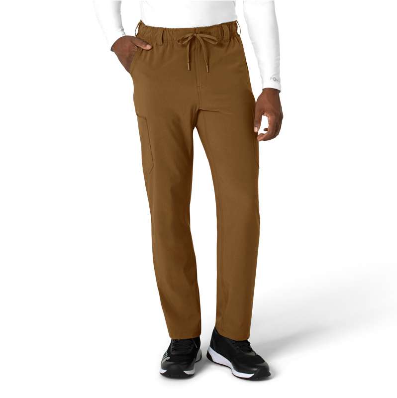 Carhartt  Carhartt Brown Force Cross-Flex Men's Straight Leg Scrub Pant