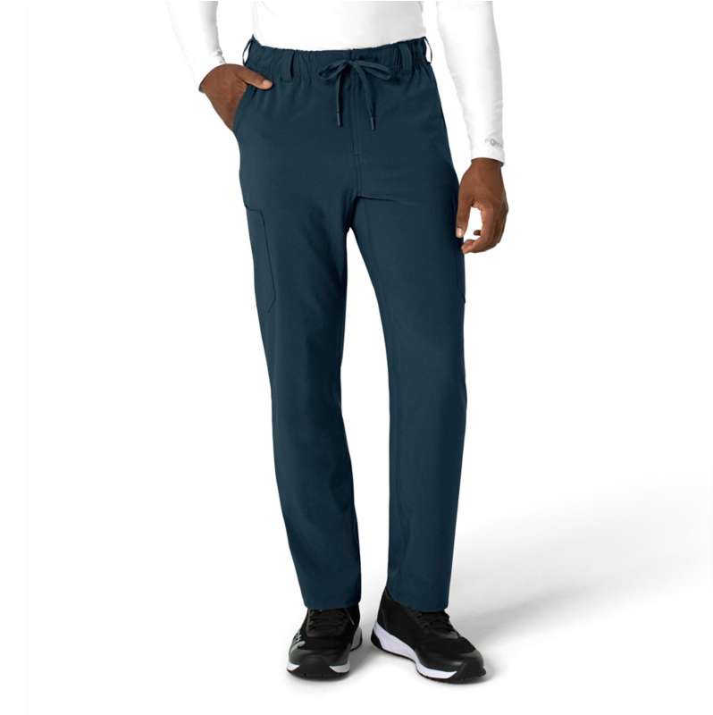 Carhartt  Navy Force Cross-Flex Men's Straight Leg Scrub Pant