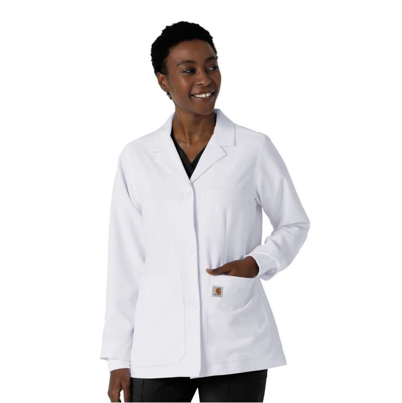 Carhartt  White Women's Consultation Scrub Lab Coat