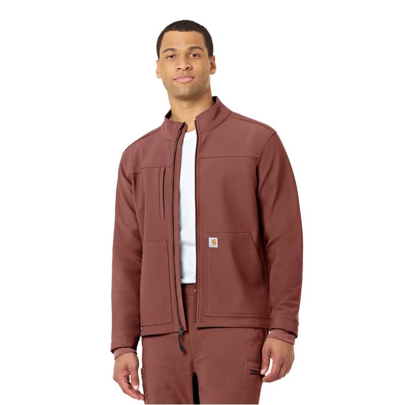 Carhartt  Sable Rugged Flex® Peak Bonded Fleece Scrub Jacket