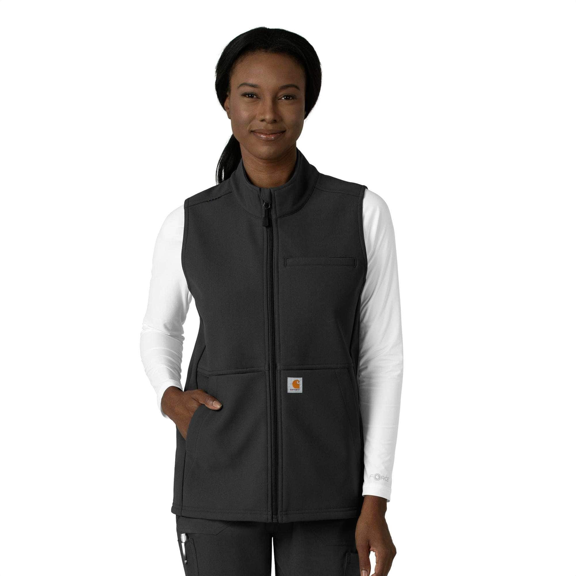 Additional thumbnail 1 of Women's Rugged Flex® Bonded Fleece Scrub Vest