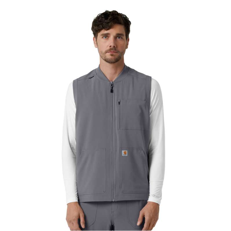 Carhartt  Pewter Force Cross-Flex Lightweight Scrub Vest
