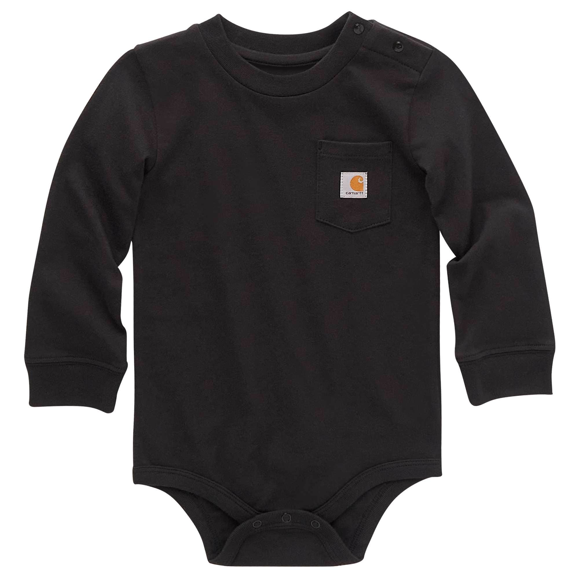 Additional thumbnail 1 of Kids' Long-Sleeve Pocket Bodysuit