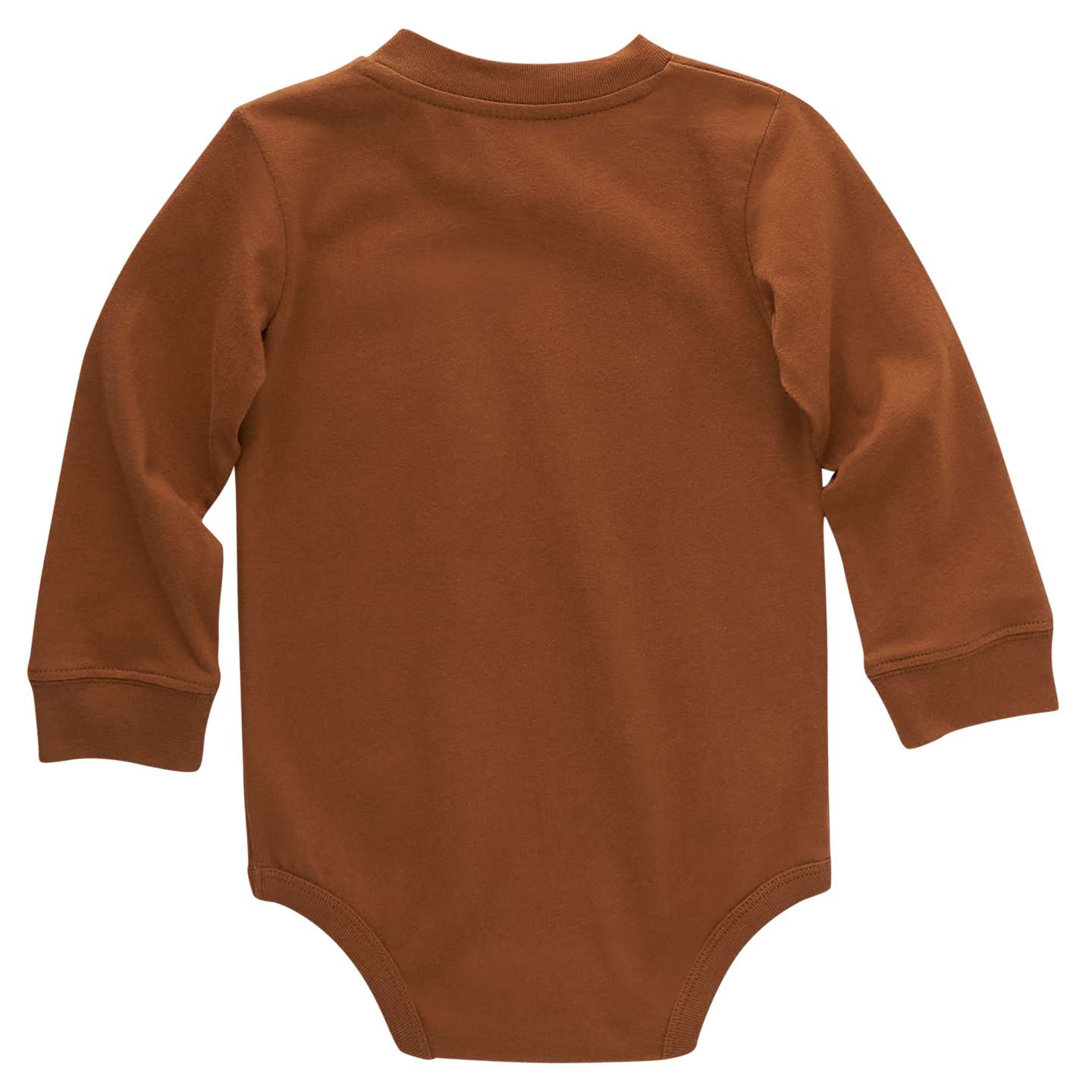 Боди для детей, длинный рукав, с карманом — Carhartt, цвет: Коричневый — фото 2