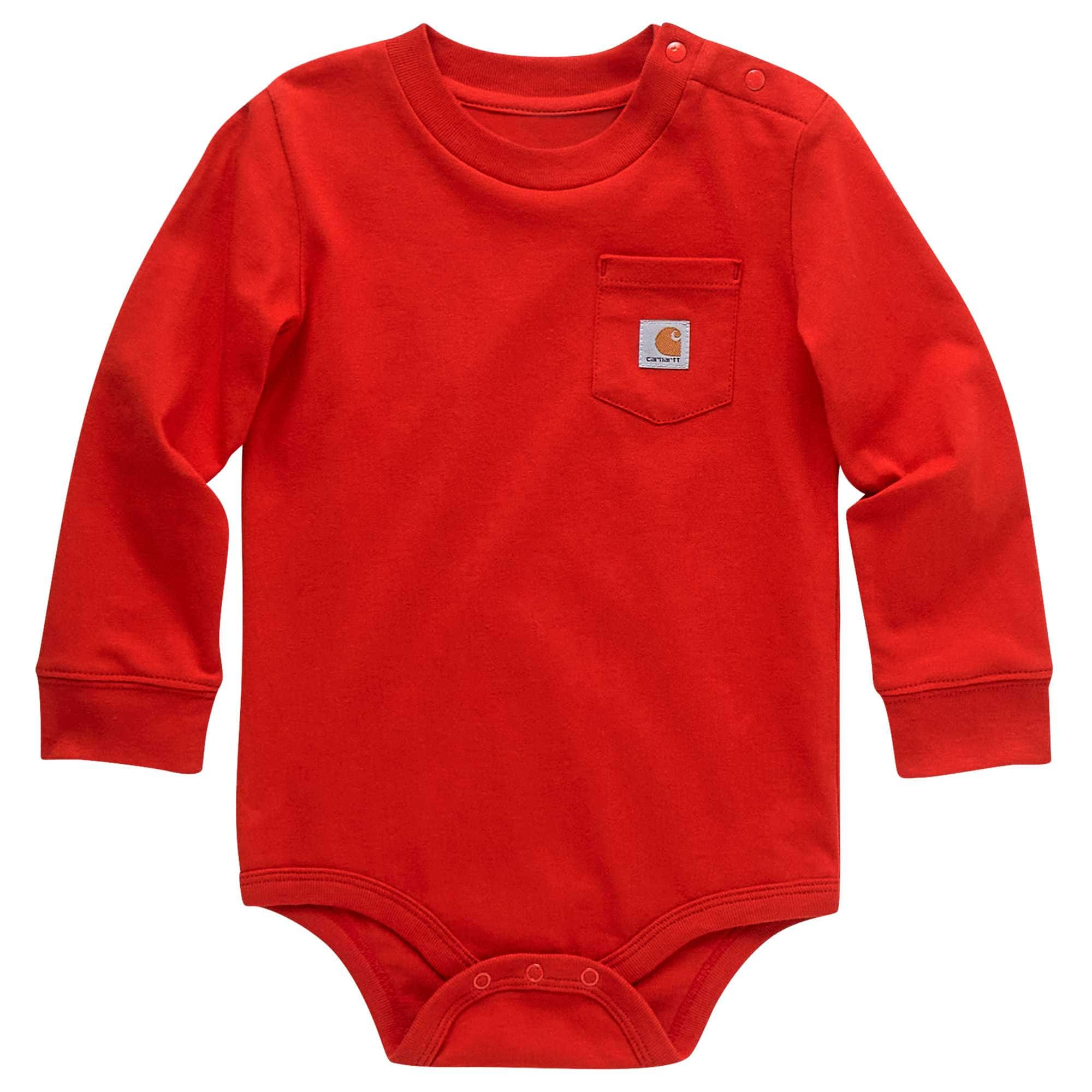 CARHARTT Infant Boys 6 M Fish One Piece Long Sleeve BodySuit  Keep It  Reel