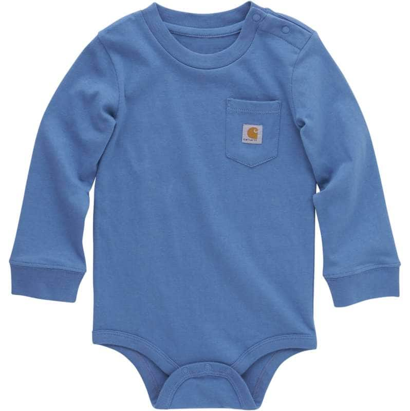 Carhartt  Thundercloud Kids' Long-Sleeve Pocket Bodysuit (Infant)