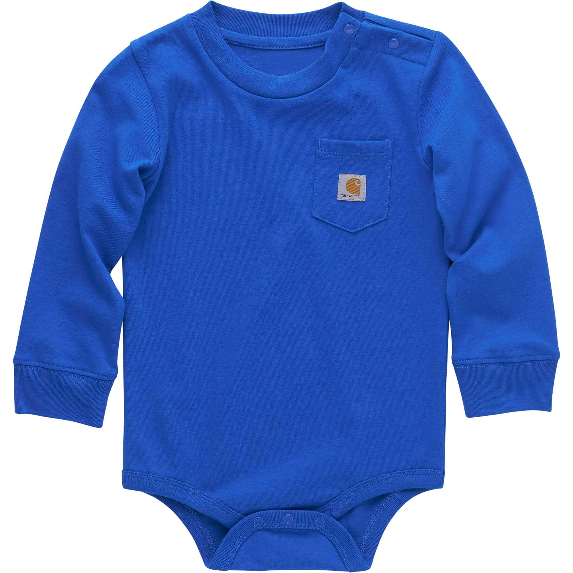 Kids' Long-Sleeve Pocket Bodysuit (Infant) | Baby Girl (0-24M) | Carhartt