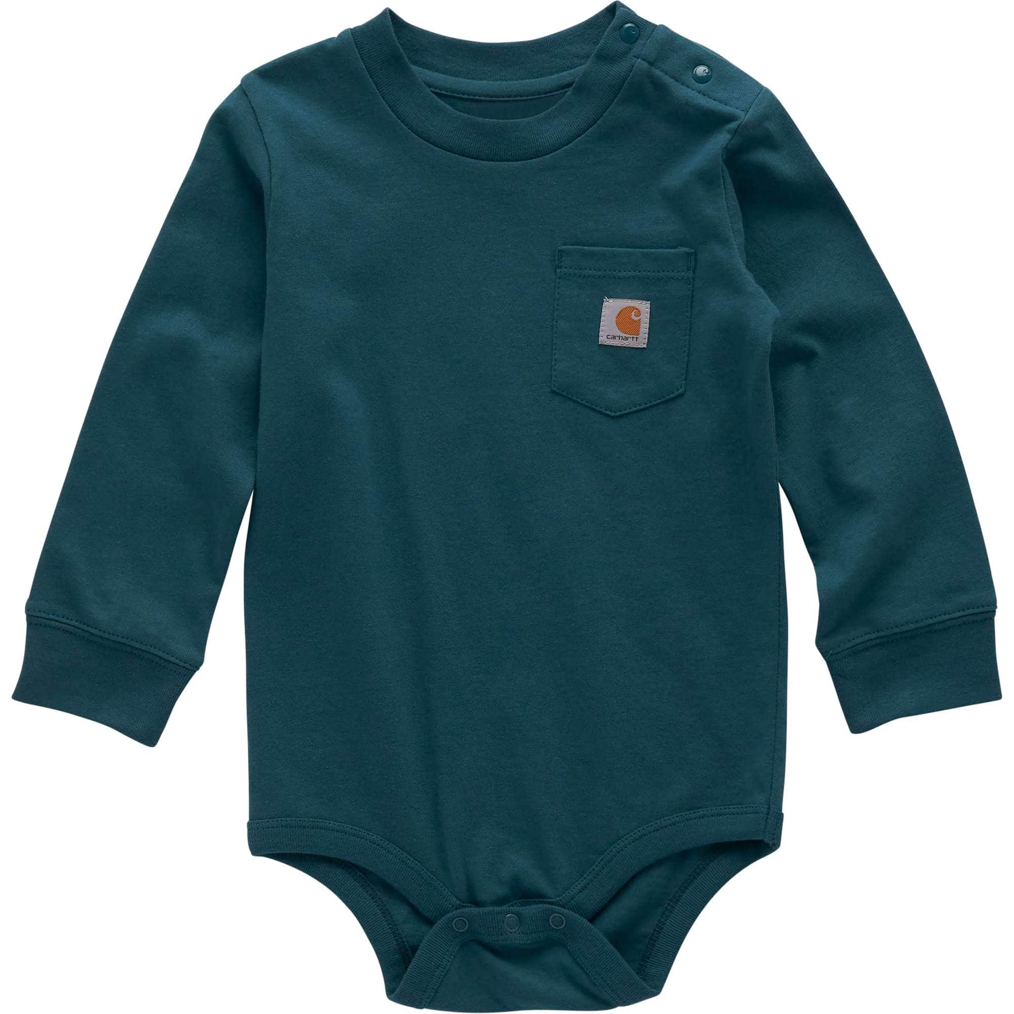 Additional thumbnail 1 of Boys' Long Sleeve Pocket Bodysuit (Baby)