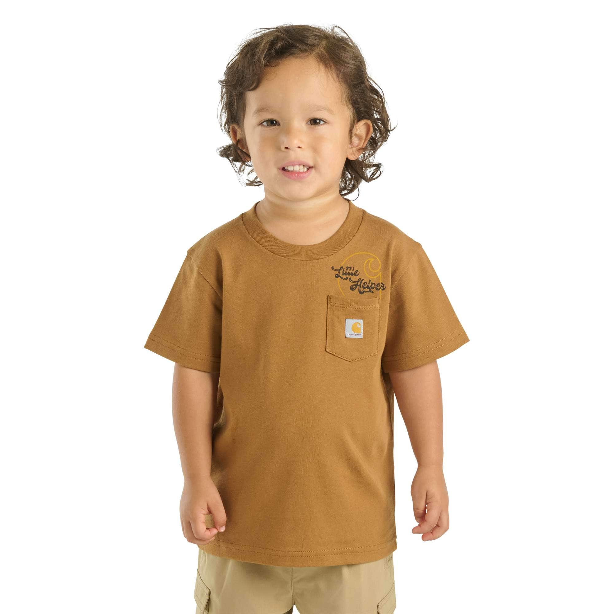 Additional thumbnail 1 of Boys' Short Sleeve Little Helper Pocket T-Shirt(Toddler)